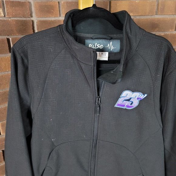 Pulse Winters motorsports 23W sprint car racing softshell jacket black - Picture 2 of 11